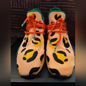 Men's Adidas Sneakers with Orange Accents